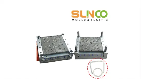 Customized Plastic Handle Mould Hot Runner Injection Mould for Edible Oil Bottle
